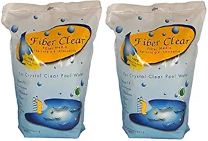 [BRSWGFI7AEPB63LV] Fiber Clear 9 oz 2 Pack 4009DC Cellulose Filter Media D.E. Alternative for Swimming Pools