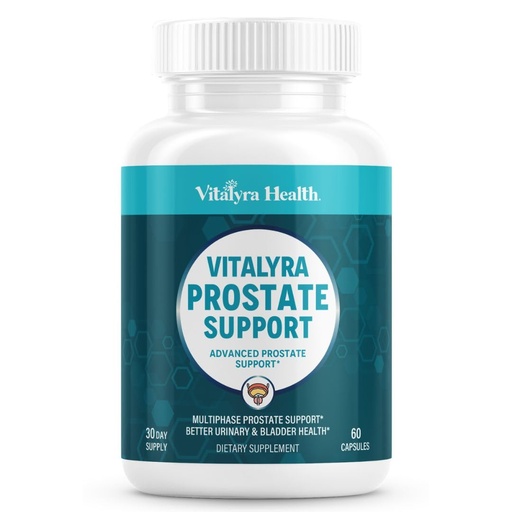 [BRSRYYABCEIAM3TD] Prostate Support Supplement for Men –Multiphase Herbal Formula with Saw Palmetto, Beta-Sitosterol & Zinc – Urinary Flow, Bladder Comfort - 30 Days Supply