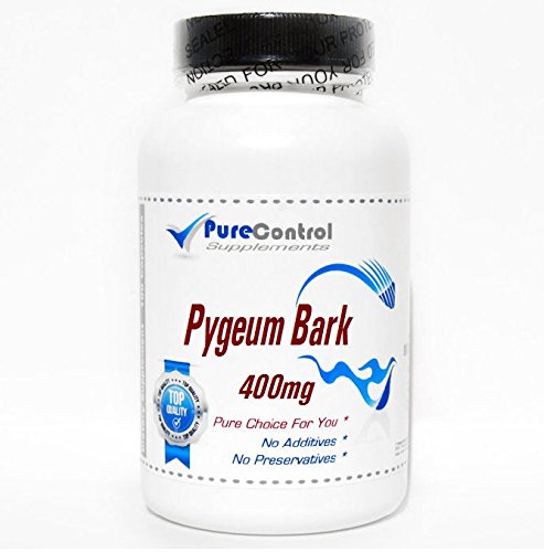 [BRSWKZI7A4DQI3T6] Pygeum Bark 400mg // 120 Capsules // Pure // by PureControl Supplements