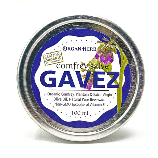 [BRSWYY3QOZ6GYFL6] Organic Comfrey Muscle & Joint Salve 4 oz - Natural Relief by OrganHerb