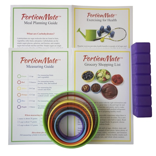 [BRSW2ZIKBZ6GCCDD] Perfect Portions - The Portion Control Quick Start Kit - Now Portion Control is Fast, Affordable, and Accurate!, (PMPP82)