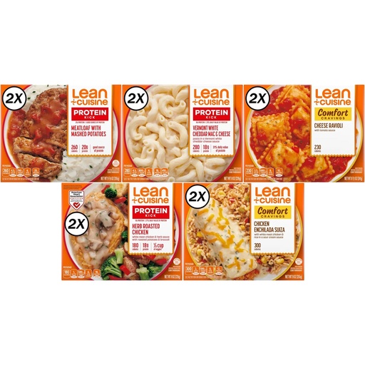 [BRSRAADQBBYAM33V] Lean Cuisine Meal Bundle (Pack of 10) (Calorie Smart)