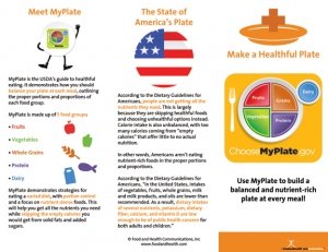 [BRSWICQNOQCB4YDO] Weight Management Brochure Make a Healthful Plate 25 Brochures