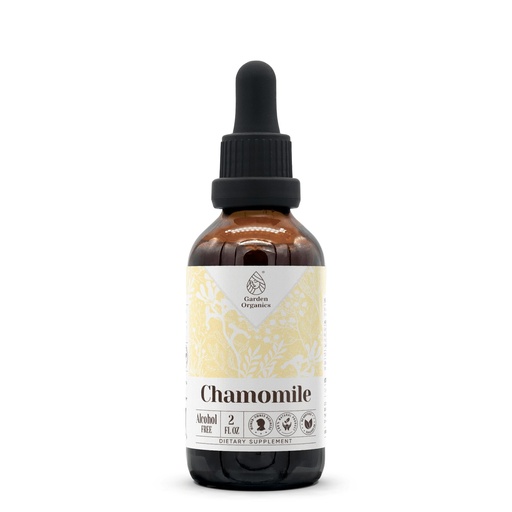 [BRSRMYI6AACBM3T2] Chamomile Alcohol-Free Natural Tincture Extract, Immune System Booster, Liquid Drops Made from 100% Chamomile (Matricaria recutita) Dried Flower (2 fl oz)