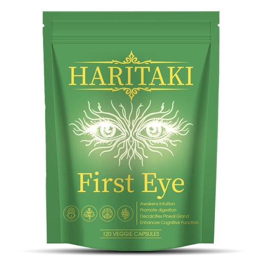 [BRSRGBAFCUFBGFDO] Haritaki First Eye Capsules – Terminalia Chebula Haritaki Supplement for Gut Wellness & Natural Antioxidants, Supports Natural Energy and Daily Focus, Vegan & Gluten-Free, 120 Capsules