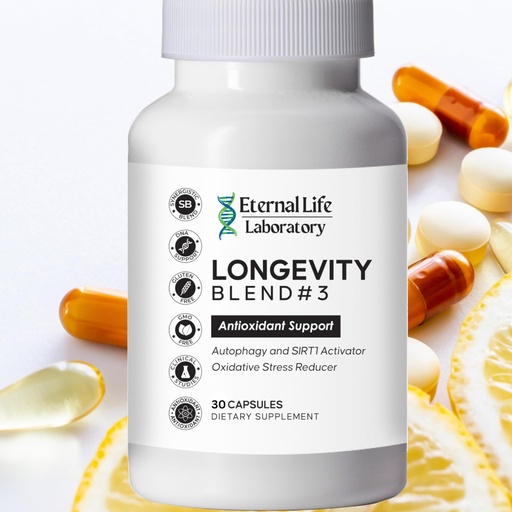 [BRSROHY7DEFQKCY3] Longevity Blend #3 - Resveratrol 98% with Fisetin Pterostilbene Spermidine, Anti Aging, Oxidative Stress Reducer, Antioxidant Supplement, AMPK Activator