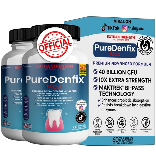 [BRSREZQQO4DREELO] – Extra Strength Probiotic Supplement with 40 Billion CFU – Supports Teeth, Gums, Ear, Nose, Throat & Digestive Health – 60 Capsules (2)