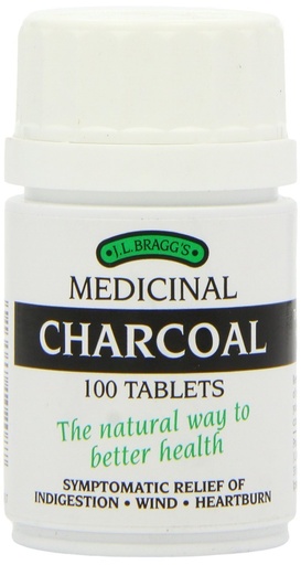 [BRSWIYYNDEPQID3C] Charcoal 300mg - 100 Tablets