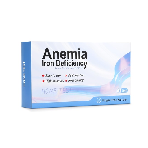 [BRSRABTRAF7WYD33] Iron Deficiency Anemia Home Test Kit， Highly Accurate, Easy to Read and use.