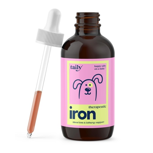 [BRSW2AT5AABBMDLD] Taily AminoPets Liquid Iron Supplements for Dogs, Cats | Supports Anemia, Low Enery Levels and Lethargy | For Dogs, Puppies, Cats, and Kittens - Made in USA