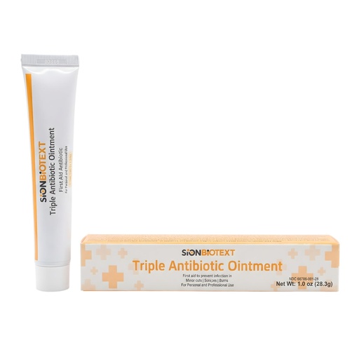 [BRSWGBQNBZYA23I6] Triple Antibiotic Ointment, 1 oz Tube (28.3 g), First Aid Antibiotic, First Aid to Prevent Infection in Minor Cuts, Scrapes & Burns, Topical Ointment