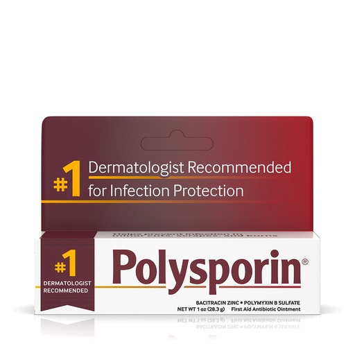 [BRSWG233CMPBO3LA] Polysporin First Aid Antibiotic Ointment -1 oz, Pack of 6