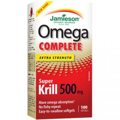 [BRSWKHD3O4CRC23Z] Omega Complete™ Extra Strength Super Krill 500 mg, 100 softgels