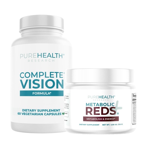 [BRSRY2YQO57B4H3A] PUREHEALTH RESEARCH Complete Vision Formula & Metabolic Reds