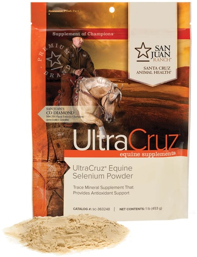 [BRSWIHL2BN4WCHTY] UltraCruz - sc-363248 Equine Selenium Yeast Supplement for Horses, 1 lb, Powder (226 Day Supply)