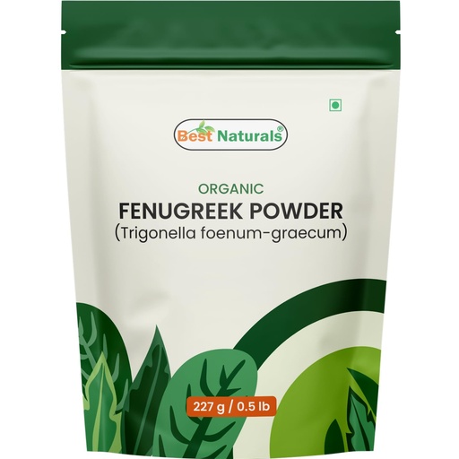 [BRSRECA6CAHQMDLA] Best Naturals Certified USDA Organic Fenugreek Powder, 227 Gram, Gluten Free, GMO Free, Vegan