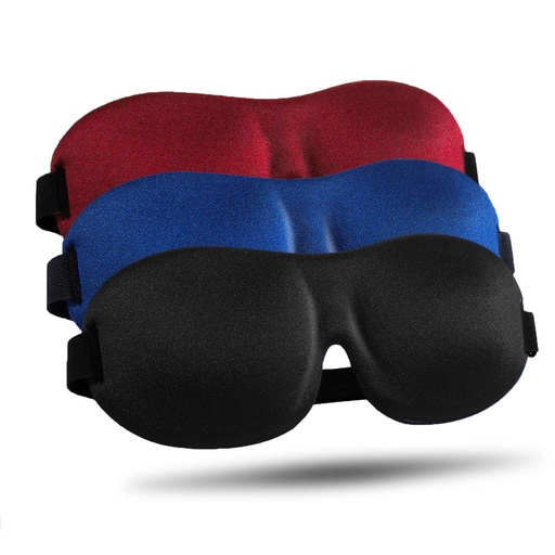 [BRSWGCY2BUDREAA6] LKY DIGITAL Sleep Mask for Side Sleeper 3 Pack, Blackout 3D Eye Mask | Zero Eye Pressure, Super Lightweight, Adjustable, Breathable, for Men Women Side/Back/Stomach Sleeping, Travel & Meditation