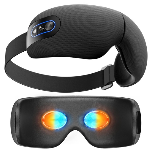 [BRSRGAIPBAJWCFDP] BOB AND BRAD EYEFLOW Eye Massager, Chip Cooling & Heat, FSA &HSA Eligible | heated eye massager with air compression for migraines, headaches, dry eyes, screen fatigue, gifts for Men & Dad