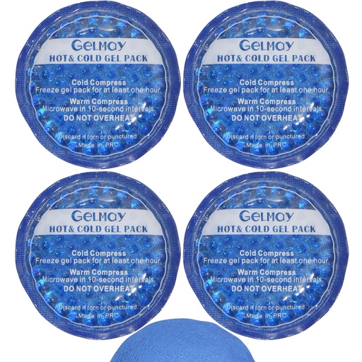 [BRSRMFI2DMIGCCTH] Ice Eye Patches for Puffy Eyes, Cooling Medical Eye Patch Pad Gel Pack Cover Eyepatch Cold Hot Therapy Eye Bags Dark Circles After Surgery Adult Kid (4PCS)