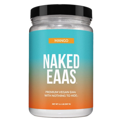[BRSRAHAOAR5AGG37] NAKED Mango EAAs Amino Acids Powder, Vegan Essential Amino Acids, Instantized All Natural EAA Powder Supplement 1.1LB - 26 Servings