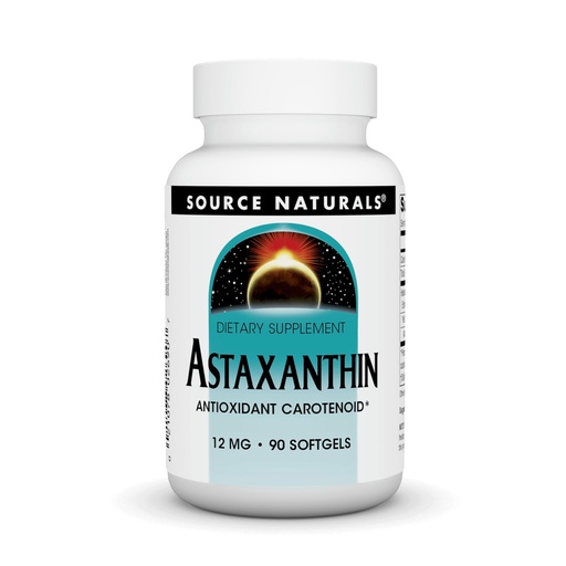 [BRSWKFY5OJYQO2D6] Source Naturals Astaxanthin, Antioxidant Carotenoid, 12mg - 90 Softgels