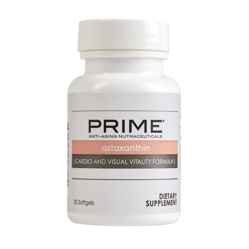 [BRSWKHD2OMIRAED2] PRIME Astaxanthin Cardio & Visual Vitality Formula, 30 Soft Gels | 6mg AstaReal Astaxanthin, Supports Heart, Vision & Skin, Powerful Antioxidant, Gluten-Free Softgels