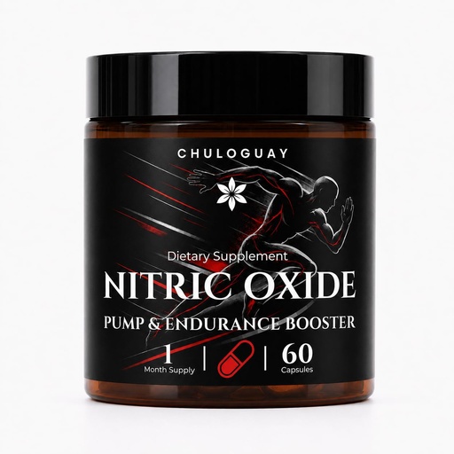 [BRSRYZYDAQNAYFL6] Nitric Oxide Supplement, Beet Root, L-Citrulline, L-Arginine, 60 Capsules | Pine bark, grape seed and trans-resveratrol complement the core blend for workout performance and active routines.