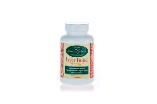 [BRSWGAA2C4IAOF36] Common Sense Herbal Products Liver Build: Hepatic Support (120 Tablets)