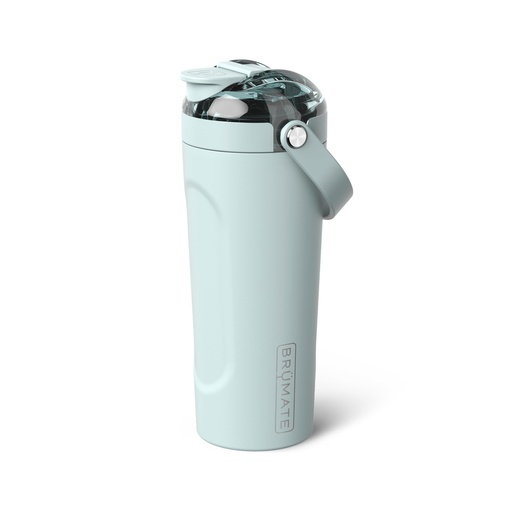 [BRSREADRPN6A2A3H] BrüMate MultiShaker Blender Shaker Bottle | 100% Leakproof Insulated Stainless Steel | Pre Workout and Protein Shaker Bottle for the Gym | 25oz (Blue Agave)