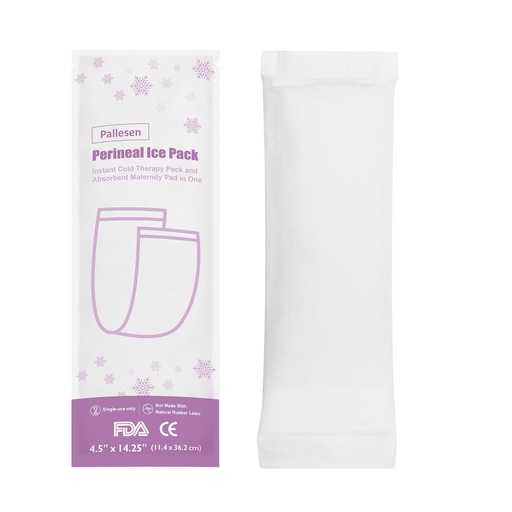 [BRSROZQPOB5WGGQ4] 2-in-1 Postpartum Ice Pads, Instant Cooling Perineal Cold Packs, Absorbent Disposable Maternity Cold Therapy Pads for Postpartum Recovery, Soothing Perineal Comfort, Self-Adhesive Strip