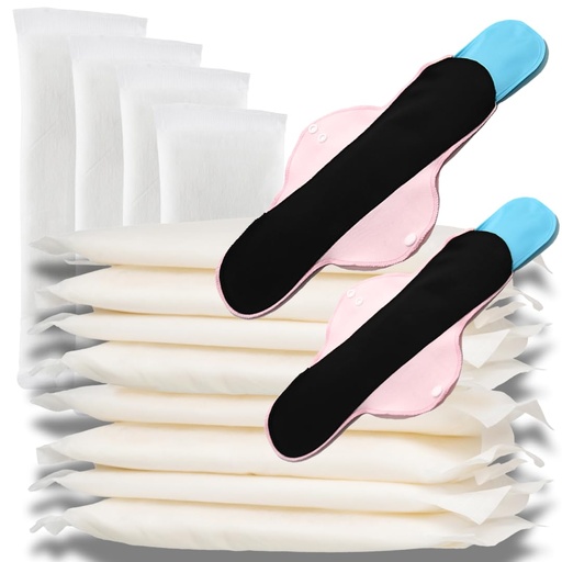 [BRSREBAQBMBGOYA7] First Days Maternity - Postpartum Perineal Relief Bundle - 12 Instant Perineal Cold Packs & 2 Reusable Hot & Cold Gel Packs