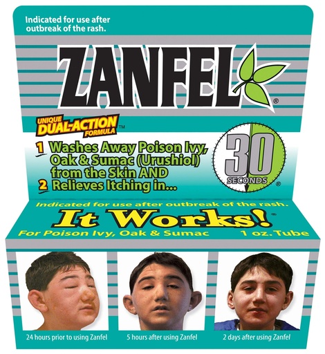 [BRSWIYQOAAMQGDDY] ZANFEL - Poison Ivy, Oak & Sumac Wash, 1 Oz