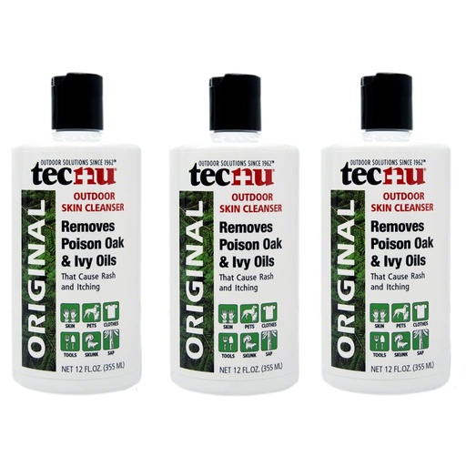 [BRSWGZ33CIFWK3DD] Tecnu Original Outdoor Skin Cleanser - 12 oz, Pack of 3
