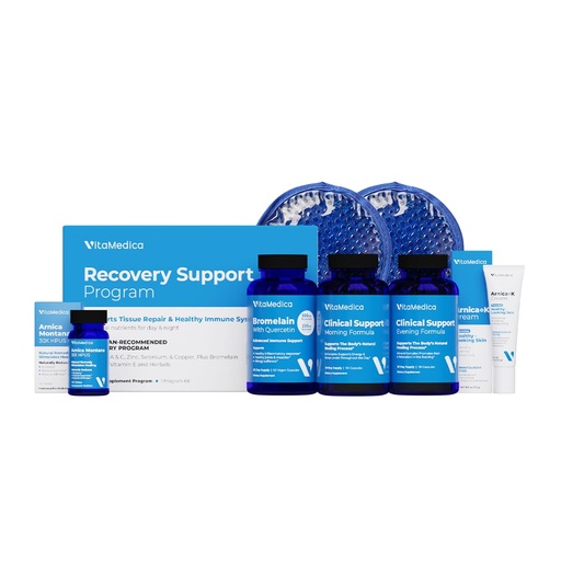 [BRSROYD7CAMQAH35] VitaMedica | Ultimate Recovery Bundle | Surgery Prep | Wound Healing | Supplements | Arnica K Oxide Cream | Hot Cold Packs | 30 Day Supply | Arnica Montana | Bromelain | Vitamin A | B Complex