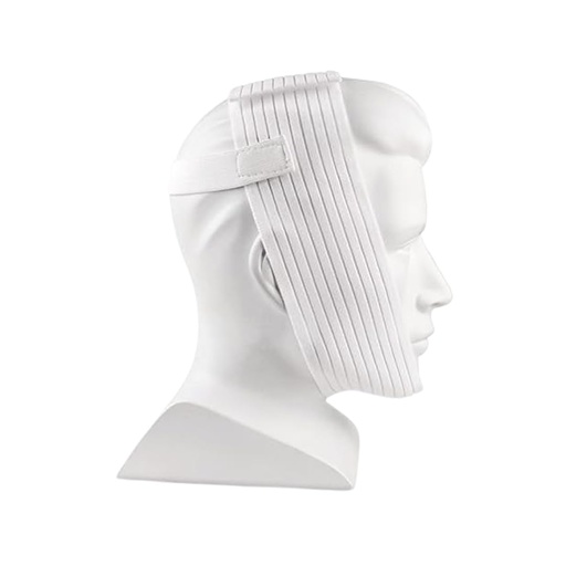 [BRSROGQCOUFRO2D6] Bistras Super Deluxe White Chin Strap for Cpap Users - Anti Dry Mouth- Anti Snore Chin Strap Great Sleeping Solution for Men and Women to Keep Mouth Closed While Sleeping (1 pk)