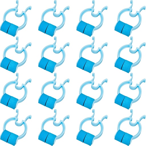 [BRSWYZD5O4IAG3DL] 16 Pieces Nose Clips Stop Nosebleeds Epistaxis Clip Nose Nasal Stopper Plastic Foam for Adult Accidental Emergency Condition