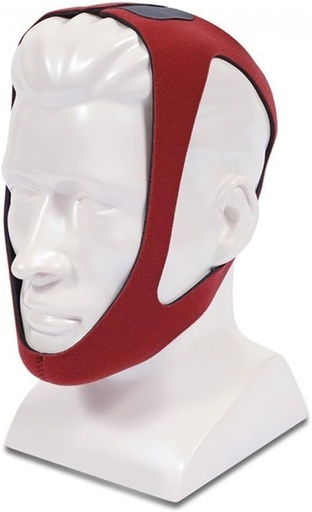 [BRSROBQDOIHWODLK] Bistras Ruby Style Adjustable Chin Strap for Cpap Users Anti Snoring Chin Strap Effective Sleep Aid Device Great Sleeping Solution for Men and Women Keeps Mouth Closed While Sleeping (Large/ex-Large)