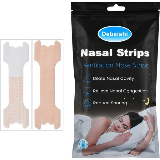 [BRSREHA3PMGQ4A3B] 60-300Count New-Happy Nasal Strips,Nose Strips Universal Fit (66mm*19mm) (200)