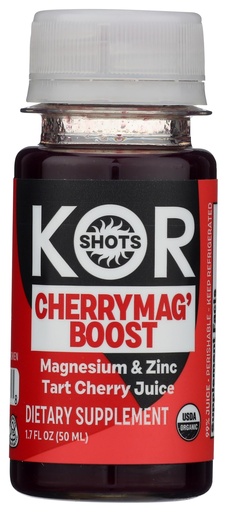 [BRSRACQYPMPBQC3H] KOR Shots Organic CherryMag Boost Shot SGL, 1.7 FZ