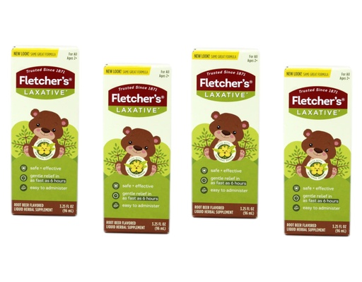 [BRSWKGYIBJ6BGFYZ] Fletcher's Laxative for Kids 3.50 oz (Pack of 4)