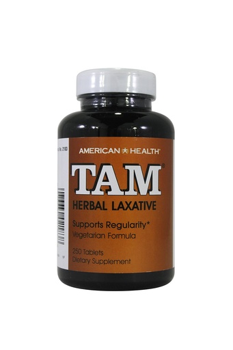 [BRSWIYYMOJ6GCHT6] American Health: Tam Herbal Laxative, 250 tabs (4 Pack)