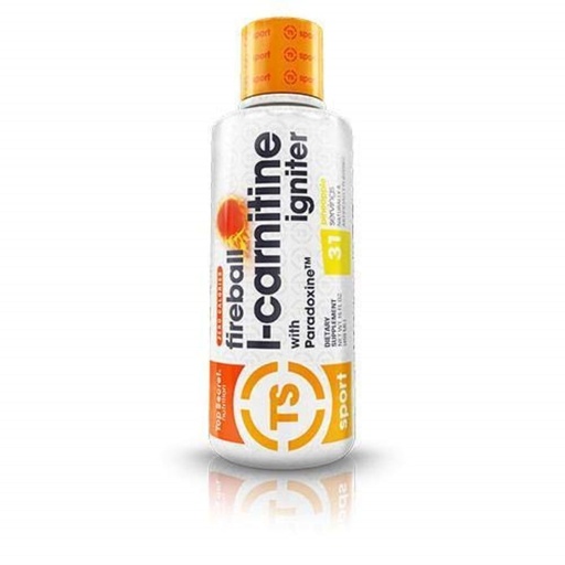[BRSWKHY2DN7BK2LV] Top Secret Nutrition Fireball Liquid L-Carnitine, Pineapple, 21 Servings | Supports Weight Management, Enhances Energy & Performance, Stim-Free Formula, Liquid L-Carnitine + Paradoxine