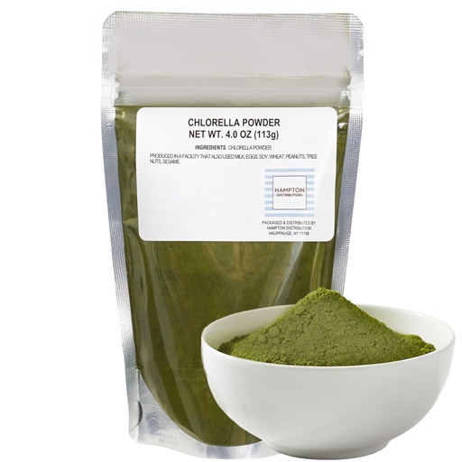 [BRSREBABBYBGOE3A] Hampton Distribution Chlorella Powder, 4 Ounce Resealable Bag