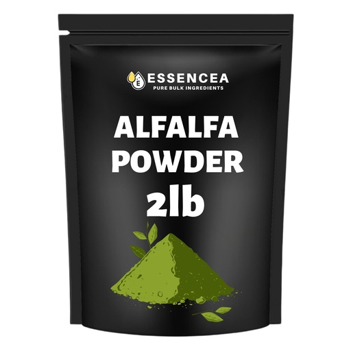 [BRSREZQCC4MB6HI6] Alfalfa Powder, 2lb, Green Superfood Leaf Powder | Gluten-Free, Non-GMO, Vegan, Rich in Fiber, Ideal for Smoothies, Juices, Shakes & Daily Nutrition