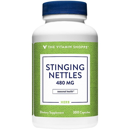 [BRSWIYTYOEDRA23U] The Vitamin Shoppe Stinging Nettles 480 (300 Capsules) (300 Capsules)