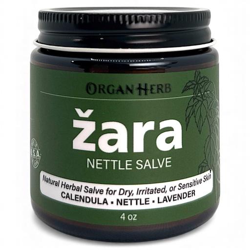 [BRSWYY3RC4CAA3Y3] Organic Nettle Salve (Žara-Kopriva) 4 oz