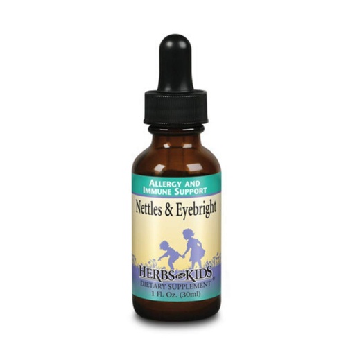 [BRSWIYTYOUPAA2TC] Herbs for Kids Nettles & Eyebright, Liquid, Unflavored (Btl-Glass) | 1oz