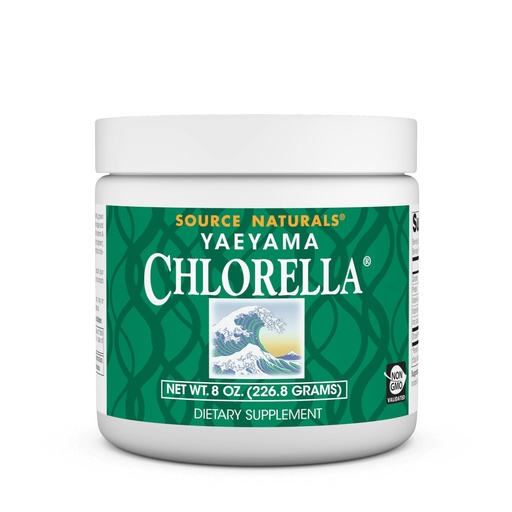 [BRSWIY35AQJQC3LG] Source Naturals Chlorella, from Yaeyama Powder, 8 Ounce