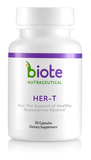 [BRSROATYOYNAKHLG] Biote Nutraceuticals - HER-T - Healthy Testosterone Balance Support for Women (30 Capsules)