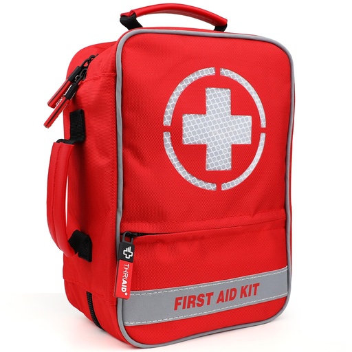 [BRSRYZYLAECAIGTF] 410 PCS First Aid Kit, Double-Sided Reflective, Well-Organized, Waterproof